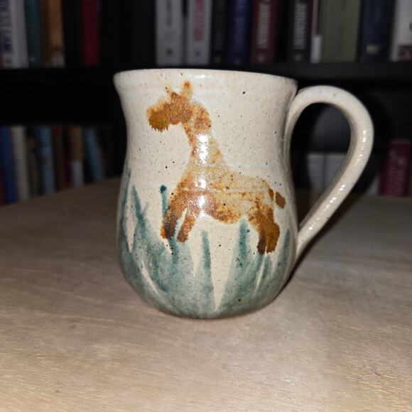 Little Mountain Pottery Giraffe mug - Picture 1 of 8